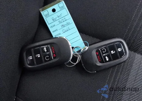 2022 Honda Civic Sport из США, поврежденный, VIN 2HGFE2F51NH595908